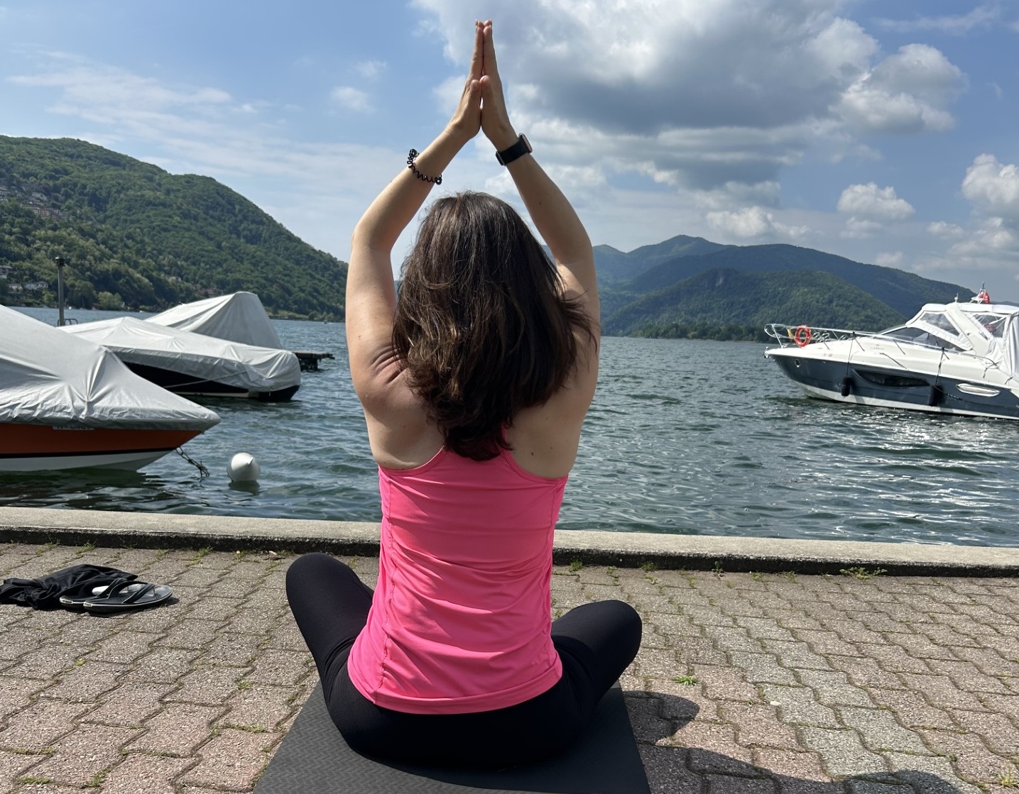 Yogasitzhaltung